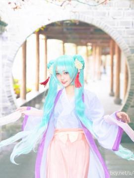 《VOCALOID》初音未来中秋明月C O S P L A Y_MIKU中秋赏月 (6)