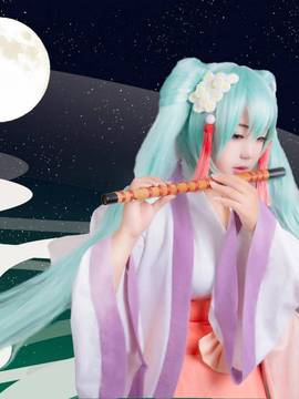 《VOCALOID》初音未来中秋明月C O S P L A Y_中秋明月miku (10)