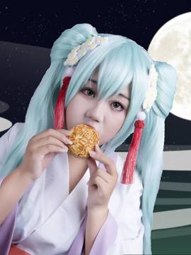 《VOCALOID》初音未来中秋明月C O S P L A Y_中秋明月miku (8)