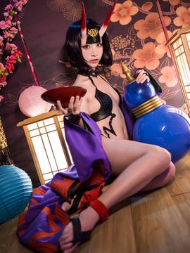 《Fate Grand Ordert》千红万紫・神力鬼毒酒吞童子 C O S P L A Y_fgo--酒吞童子 (5)