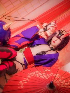 《Fate Grand Ordert》千红万紫・神力鬼毒酒吞童子 C O S P L A Y_【万分感谢你召唤妾身至此。妾身会比较为所欲为，没关系吧~？】 (23)