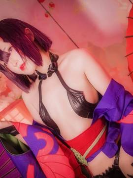 《Fate Grand Ordert》千红万紫・神力鬼毒酒吞童子 C O S P L A Y_【万分感谢你召唤妾身至此。妾身会比较为所欲为，没关系吧~？】 (16)