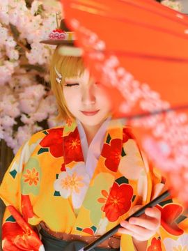 《LoveLive!》大正未觉醒花阳 C O S P L A Y_大正未觉醒花阳 C O S (7)