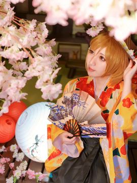 《LoveLive!》大正未觉醒花阳 C O S P L A Y_大正未觉醒花阳 C O S (18)