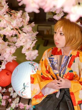 《LoveLive!》大正未觉醒花阳 C O S P L A Y_大正未觉醒花阳 C O S (19)