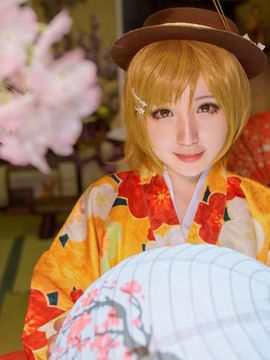 《LoveLive!》大正未觉醒花阳 C O S P L A Y_大正未觉醒花阳 C O S (21)