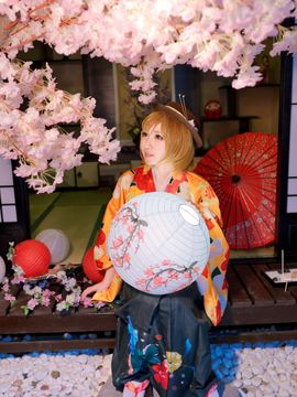 《LoveLive!》大正未觉醒花阳 C O S P L A Y_大正未觉醒花阳 C O S (23)