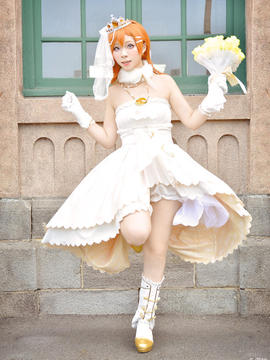 《LoveLive!》μ's全員婚紗 C O S P L A Y_μ's全員婚紗 C O S (2)