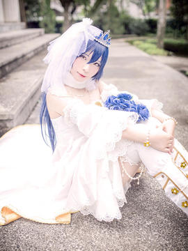 《LoveLive!》μ's全員婚紗 C O S P L A Y_μ's全員婚紗 C O S (9)