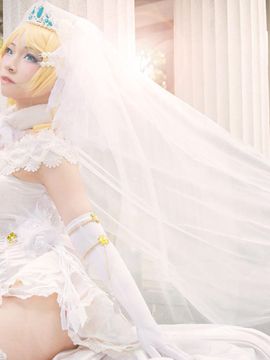 《LoveLive!》μ's全員婚紗 C O S P L A Y_μ's全員婚紗 C O S (21)