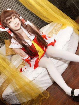 【MAFUYU系列】蘿莉神楽板 真冬 COS Reimu貓娘_005