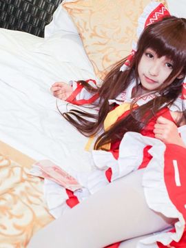 【MAFUYU系列】蘿莉神楽板 真冬 COS Reimu貓娘_008