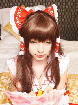 【MAFUYU系列】蘿莉神楽板 真冬 COS Reimu貓娘_009