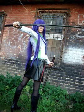 Highschool of the dead - Busujima Saeko by YukiRichan_016
