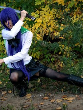 Highschool of the dead - Busujima Saeko by YukiRichan_017