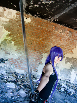 Highschool of the dead - Busujima Saeko by YukiRichan_033