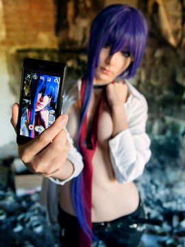Highschool of the dead - Busujima Saeko by YukiRichan_036