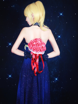 《Love Live!》绚濑绘理的生日宴会礼服C O S P L A Y_民那桑~生日的时候，一定要开心哦！ (3)