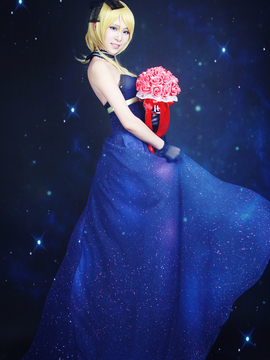 《Love Live!》绚濑绘理的生日宴会礼服C O S P L A Y_民那桑~生日的时候，一定要开心哦！ (5)