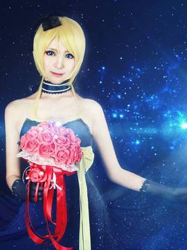 《Love Live!》绚濑绘理的生日宴会礼服C O S P L A Y_民那桑~生日的时候，一定要开心哦！ (9)