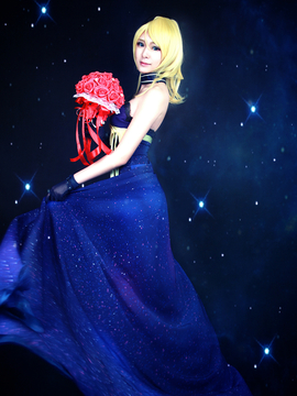 《Love Live!》绚濑绘理的生日宴会礼服C O S P L A Y_民那桑~生日的时候，一定要开心哦！ (6)