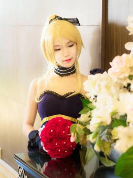 《Love Live!》绚濑绘理的生日宴会礼服C O S P L A Y_生日宴会绘里 (3)