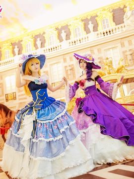 《LoveLive!》希绘一起参加舞会吧 C O S P L A Y_希绘一起参加舞会吧 C O S (2)