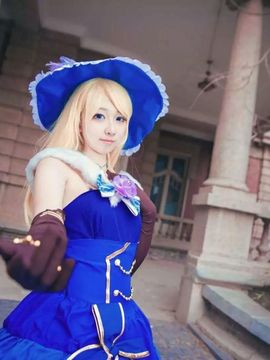 《LoveLive!》希绘一起参加舞会吧 C O S P L A Y_东条希绘里舞会觉醒 (9)