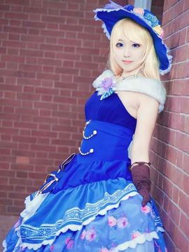 《LoveLive!》希绘一起参加舞会吧 C O S P L A Y_东条希绘里舞会觉醒 (8)
