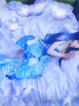 《LoveLive!》园田海未人鱼的世界觉醒 C O S P L A Y_噔噔蹬蹬～大家期待的小人鱼海新鲜出炉啦～ (7)