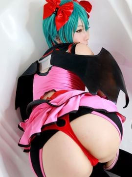 Vocaloid - Hatsune Miku devil cosplay by Higurashi Rin_036