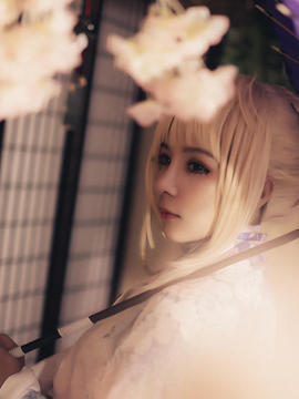 《Fate Stay Night》凛＆saber和服 C O S P L A Y_saber和服 (4)