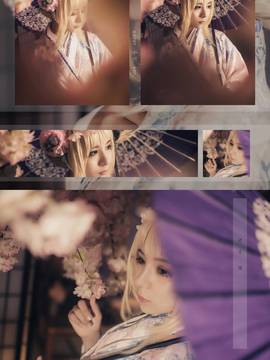 《Fate Stay Night》凛＆saber和服 C O S P L A Y_saber和服 (8)