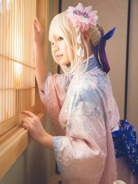 《Fate Stay Night》凛＆saber和服 C O S P L A Y_吾王saber (3)