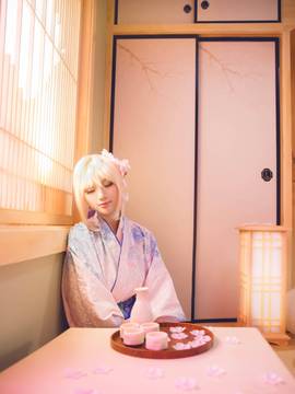 《Fate Stay Night》凛＆saber和服 C O S P L A Y_吾王saber (4)