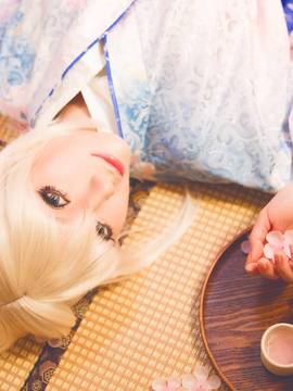 《Fate Stay Night》凛＆saber和服 C O S P L A Y_吾王saber (7)
