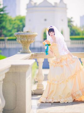 《俺妹》五更琉璃婚纱C O S P L A Y_五更琉璃 婚纱 (11)