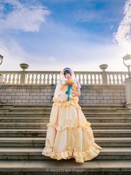 《俺妹》五更琉璃婚纱C O S P L A Y_五更琉璃 婚纱 (2)