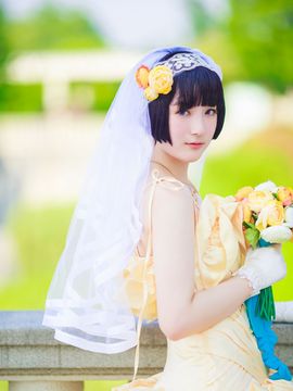 《俺妹》五更琉璃婚纱C O S P L A Y_五更琉璃 婚纱 (4)
