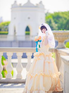 《俺妹》五更琉璃婚纱C O S P L A Y_五更琉璃 婚纱 (8)