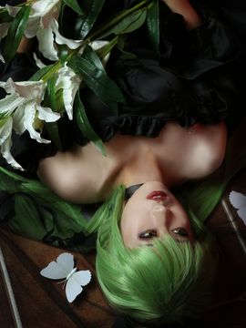 《叛逆的鲁路修》C.C.女王礼服 C O S P L A Y_[cos正片]+++叛逆的鲁鲁修+++CC黑礼服+++ (12)