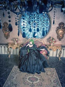 《叛逆的鲁路修》C.C.女王礼服 C O S P L A Y_C.C圆满了大本命开心hhh (3)