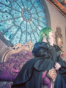 《叛逆的鲁路修》C.C.女王礼服 C O S P L A Y_C.C圆满了大本命开心hhh (5)