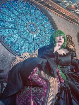 《叛逆的鲁路修》C.C.女王礼服 C O S P L A Y_C.C圆满了大本命开心hhh (7)