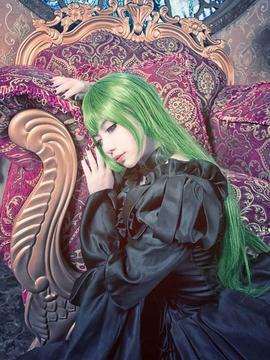 《叛逆的鲁路修》C.C.女王礼服 C O S P L A Y_C.C圆满了大本命开心hhh (9)