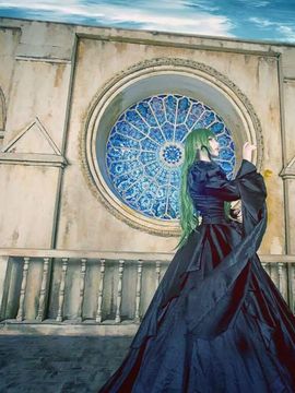 《叛逆的鲁路修》C.C.女王礼服 C O S P L A Y_C.C圆满了大本命开心hhh (16)