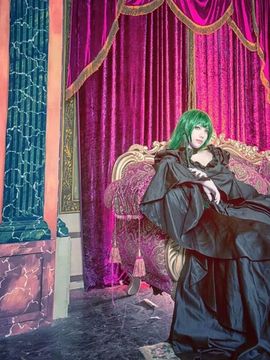 《叛逆的鲁路修》C.C.女王礼服 C O S P L A Y_C.C圆满了大本命开心hhh (18)