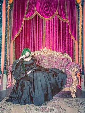 《叛逆的鲁路修》C.C.女王礼服 C O S P L A Y_C.C圆满了大本命开心hhh (22)