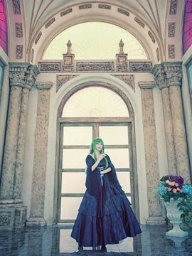 《叛逆的鲁路修》C.C.女王礼服 C O S P L A Y_C.C圆满了大本命开心hhh (24)