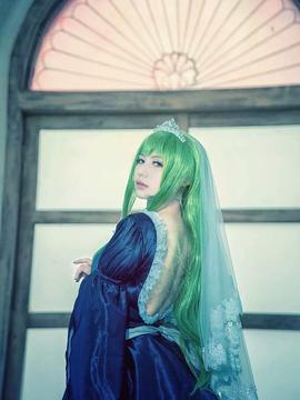 《叛逆的鲁路修》C.C.女王礼服 C O S P L A Y_C.C圆满了大本命开心hhh (27)